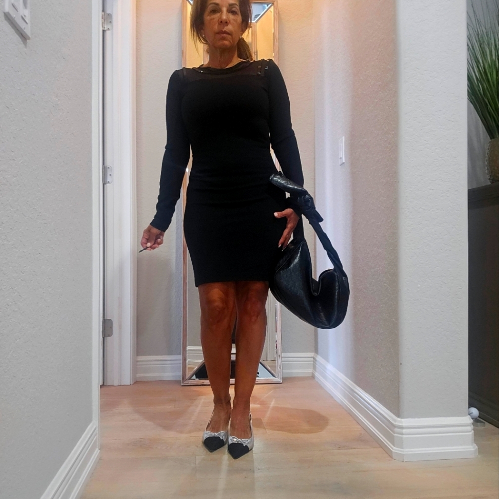 Long sleeve Armani Exchange Dress